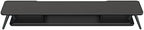 Fenge Dual Monitor Stand Riser, Wooden Desk Shelf with 2-Tier Storage - Image 6