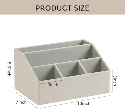 Desk Organizer Caddy Nightstand Organizer Desk Caddy Remote Holder - Image 7