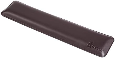 Bailey Full Size by Castle - Leather Ergonomic Computer Wrist Rest Pad for Keyboards with Around 104 Keys - Firm Keyboard Wrist Support for Typists, Gaming, and Heavy Office Use (Woodland, Full Size) by Castle