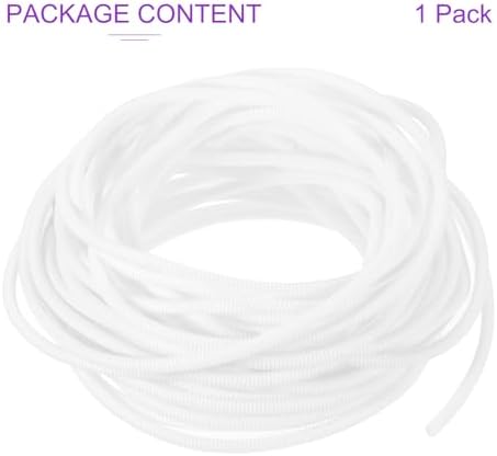 DMiotech 100ft Wire Loom Split Tubing 1/2 Inch(12.7 mm) ID White - Image 5