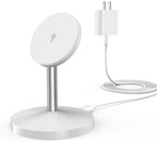 Magnetic Wireless Mag Safe Charger iPhone Stand,Magnet Wireless iPhone Charger Stand 6FT Fast Mag-Safe Charging Station Pad for Apple iPhone 16 Pro Max/16/16 Plus/15 Pro Max/14/13/12,AirPods Pro 2/3/4 by Unknown