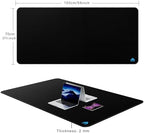 Cacoy 59"x27.5" Large Gaming Mouse Pad, Professional Desk Mouse Mat, Black - Image 2