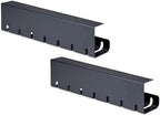 StarTech 2-Pack Under Desk Cable Management Tray (S2MB-Desk-Cable-Tray) - Image 2