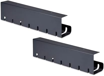 StarTech 2-Pack Under Desk Cable Management Tray (S2MB-Desk-Cable-Tray) - Image 2