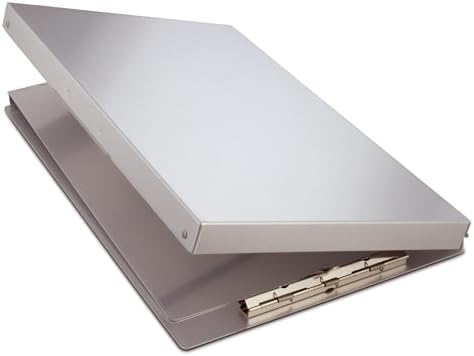 Saunders Snapak Legal Size Aluminum Storage Clipboard, 8.5x14 Form Holder - Image 5