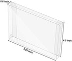 Blulu Clear Greeting Card Box Plastic Storage Organizer Bulk, 200 Packs - Image 2