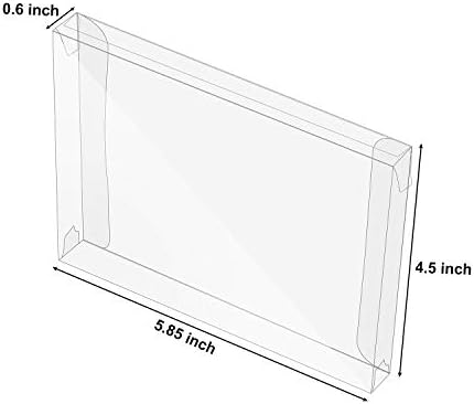 Blulu Clear Greeting Card Box Plastic Storage Organizer Bulk, 200 Packs - Image 2