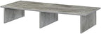 Convenience Concepts Designs2Go Wide TV Riser 42", for TVs up to 46" - Contemporary TV or Computer Riser for Living Room, Modern Office, Den, Faux Birch by ConvenienceConcepts