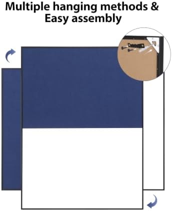 ARCOBIS Cork Board White Board Combo for Wall - Image 4