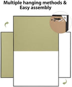 ARCOBIS Cork Board White Board Combo for Wall - Image 5