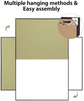 ARCOBIS Cork Board White Board Combo for Wall - Image 5