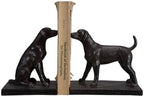 Creative Co-Op 2-Piece Resin Dog Bookends, Black - Image 3