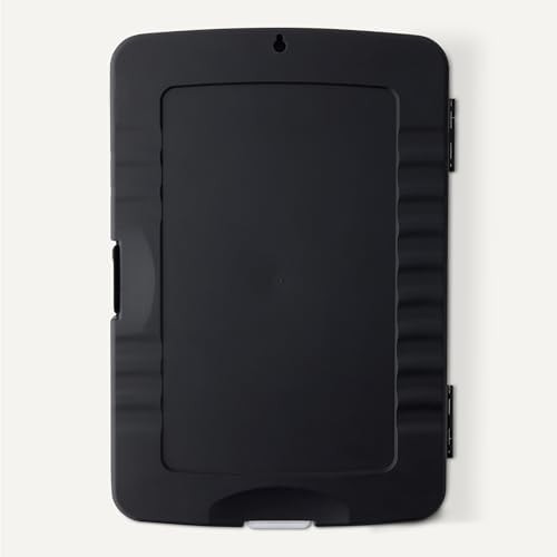 Amazon Basics High Capacity Nursing Clipboard with Storage and Pen Holder, 14.37 x 9.84 x 1.49 inches, Black (Pack of 12) - Image 3