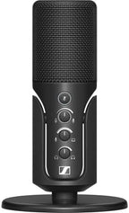 Sennheiser Profile USB Condenser Microphone with Desktop Stand Bundled with Closed-Back Headphones + Microphone Boom Arm + Wind Screen Pop Filter + Microfiber Cleaning Cloth (5 Items) - Image 2