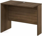 Furinno Roger Office Desk Return, 35 Inch Rectangular Desk Return for Executive Desk, Reversible with Cord Grommet, Scratchproof and Water-Resistant, for Home Study, Office, Modern Walnut - Image 6