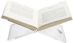 Recipe Book Holder Stand - Acrylic X-Shaped Cookbook Stand, Medium - Image 3