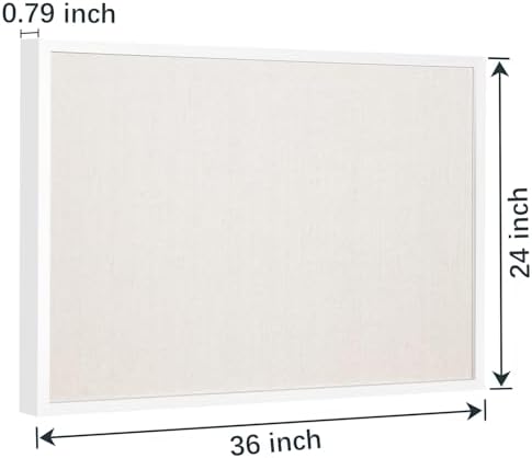 OWLKELA 2 Pcs Linen Cork Bulletin Board, 60"x 90" - Image 2