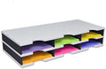 Ultimate Office TierDrop Desktop Organizer, 6 Compartment Sorter, 3-Wide by UltimateOffice