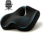 Office Chair Cushion for Back & Tailbone, Sciatica Pain Relief Pillow by Sitcushion