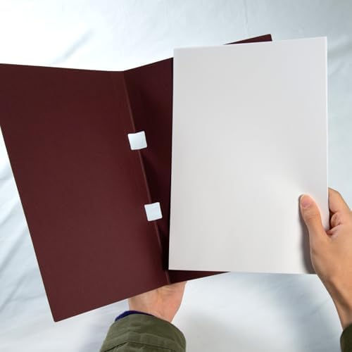SlideNoteArchive ASACA4T-SP Slide Note Archive, Set of 3 Colors, Slide Clips, PageBase Accessories, Made in Japan, Punchless, Holds 20 Copy Papers, Business - Image 4