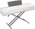 Piano Keyboard Dust Cover with Music Stand Opening of Zipper Design, Dust Proof Cover Compatible for Yamaha DGX670 88 Keys Digital Pianos Keyboards KBP Series Electronic Keyboards by Zreephy