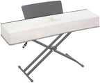 Piano Keyboard Dust Cover with Music Stand Opening of Zipper Design, Dust Proof Cover Compatible for Yamaha DGX670 88 Keys Digital Pianos Keyboards KBP Series Electronic Keyboards by Zreephy