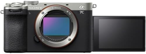 Sony a7C II Mirrorless Camera Body | Silver Bundle with 64GB Memory Card + Battery and Charger + Screen Protectors + Cleaning Cloth (7 Items) - Image 2