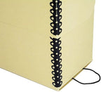 Lineco Archival Document Storage Box, Tan, 12.5" x 10.5" x 5" - Image 4