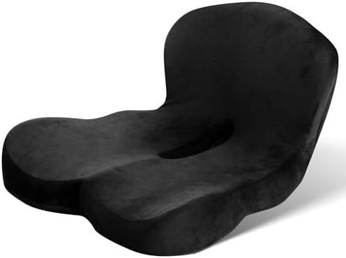 Alcedo Ergonomic Memory Foam Seat Cushion for Office Chair & Wheelchair by Alcedo
