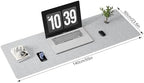 DAWNTREES Extra Large Felt Desk Mat,55''x23.6'' Non-Slip Desktop Protector - Image 2