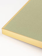 Fabric Bulletin Board 30x20 inches, Golden Aluminum Framed Wall Pin Board - Image 5