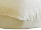 The HomeCentric Ivory Lumbar Pillow Cover, Crystals Medallion Lumbar Pillow Cover, Pack of 2, 12"x16" (30x40 cm) Lumbar Pillow Cover, Rectangle Silk Lumbar Pillow Cover, Geometric - Crystal Clear - Image 2