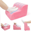 Foot Rest for Under Desk at Work,2-Tier Footrest with Handle Pink by Unknown