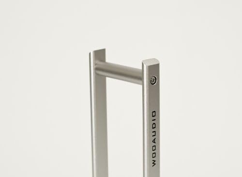 Woo Audio HPS-HS Compact Aluminum Headphone Stands (Silver) - Image 2