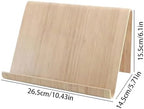 Wooden Tablet Stand, Stable Desktop Holder for Cell Phone - Image 5