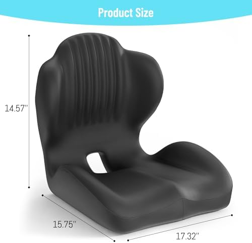Ergonomic Seat Cushion, Office Chair Seat Cushions with L-Shaped Design, Memory Foam Seat Cushion for Home Car Chair Wheelchair - Image 3