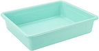 Storex Letter Size Flat Storage Tray – Organizer Bin for Classroom, Office and Home, Teal, 5-Pack (62522A05C), 10 x 13 x 3 Inches - Image 4