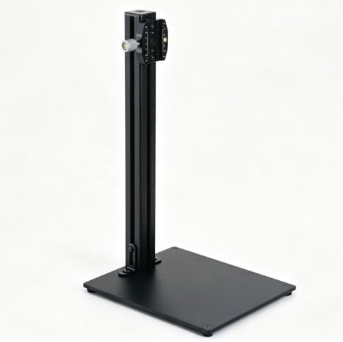 Copy Macro Stand, Film Digitization Scanning Stand, with Camera Quick-Release Plate-Adjustable Height, Column Height 450mm, for DSLR Macro Shoot, Animation Rostrum by Unknown
