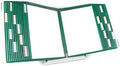 Tarifold Desktop Reference Display System, 30 Pockets, Expandable, Green by TARIFOLD