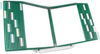 Tarifold Desktop Reference Display System, 30 Pockets, Expandable, Green by TARIFOLD