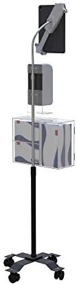 Gooseneck Floor Stand – CTA Compact, Height-Adjustable Sanitizing Station w/Automatic Soap Dispenser and Holder for iPad 7th/ 8th/ 9th Gen 10.2”, Surface Pro 4, and Other 7-13” Tablets (PAD-CGSST) - Image 6