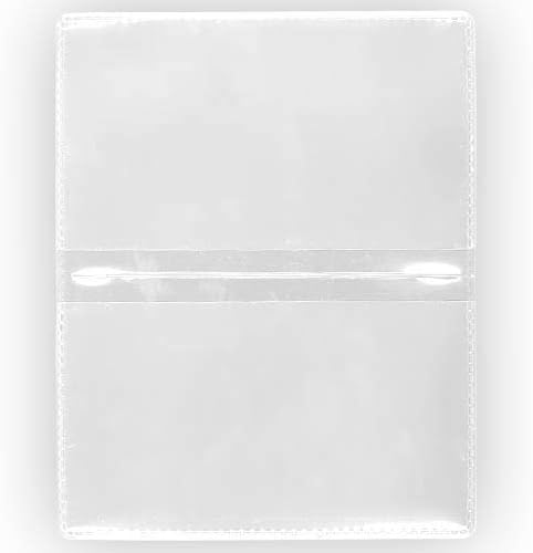 StoreSMART - Clear Folding Business Card Holders - 20 Pack - Polypropylene Plastic (RPP2915C-20) - Image 2