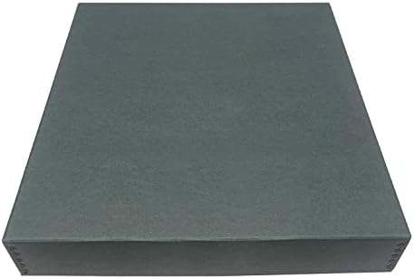 Golden State Art, Drop Front Archival Storage Box, Gray, 16.75x20.75x3 Inch by GoldenStateArt