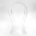 Indies Ltd. 8mm Thick Clear Acrylic Headphone Stand Omega Design Headphone Stand Gaming Headset Holder Desk Display Hanger Beautiful Storage Acrylic Glass Ear Headphones Interior Flattering (Single Piece) by Unknown