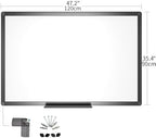 VIZ-PRO Magnetic Dry Erase Board, 48 x 36 Inches, Black Aluminium Frame - Image 2