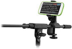 IK Multimedia iKlip Xpand Mini mic Stand Phone Holder, Compatible with iPhone & Android Smartphones 3.5" to 6", with Adjustable 360° Swivel - Image 5