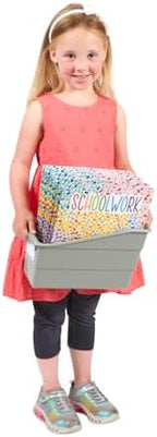 Really Good Stuff Durable Book & Binder Holder, 6-Pack, Pebble - Image 5
