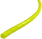 Electriduct 1" Spiral Cable Wrap Flexible Sleeve - 25 Feet - Yellow by Electriduct