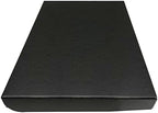 Golden State Art, Clamshell Archival Folio Storage Box 13x19 Inch, Black by GoldenStateArt