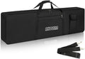 AKOZLIN 88-Key Portable Padded Keyboard Case,54"x6.7"x13" Soft Gig Bag by AKOZLIN